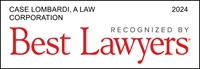 Graphic of 2024 Best Lawyer's Badge